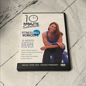 10 Minute Solution Fitness Ball Workouts DVD